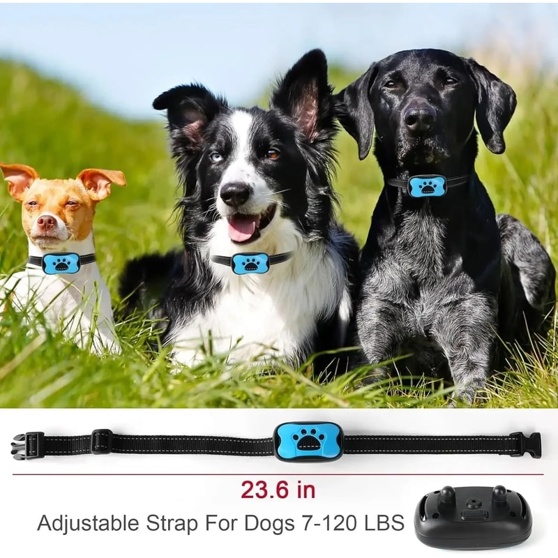 QuietGuard Rechargeable Ultrasonic Anti Bark Training Collar 4