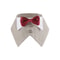 Formal Dog Tuxedo Bandana Collar With Bow Tie For Weddings Parties 9