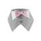 Formal Dog Tuxedo Bandana Collar With Bow Tie For Weddings Parties 7