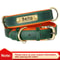 Personalized PU Leather Dog Collar With Engraved Nameplate 8
