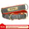 Personalized PU Leather Dog Collar With Engraved Nameplate 10