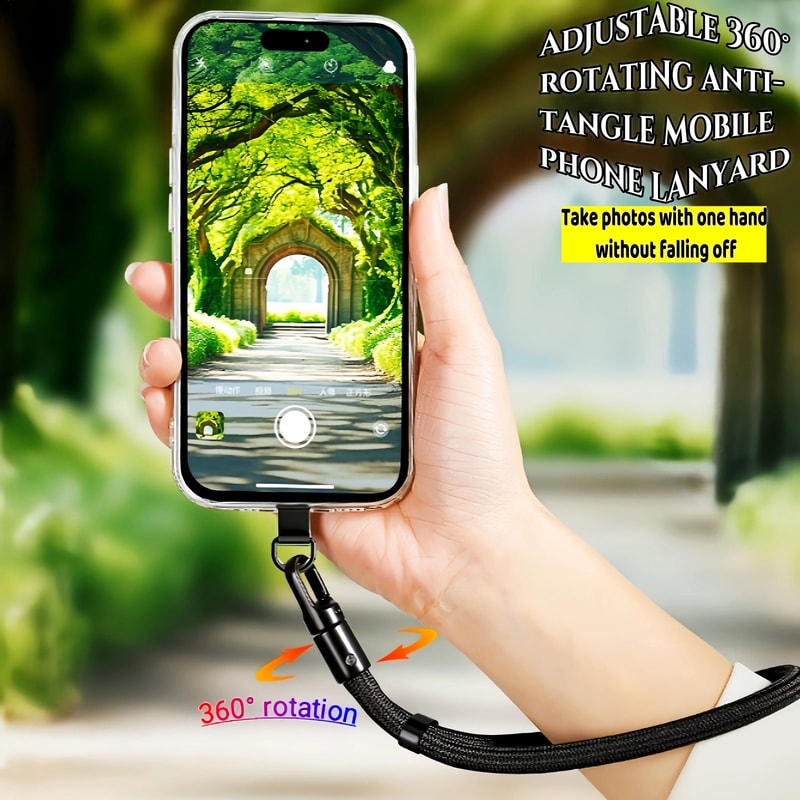 Adjustable Crossbody Phone Lanyard Strap For HandsFree Convenience 4