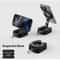 Foldable Magnetic Travel Phone Holder For Airplane Train Desk Use 6