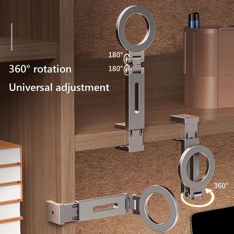 Magnetic Airplane Phone Holder With 360 Flexible Rotation For HandsFree Travel 3