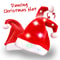 LED Plush Santa Hat With Adjustable Lights For Kids Adults 0