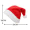 LED Plush Santa Hat With Adjustable Lights For Kids Adults 7