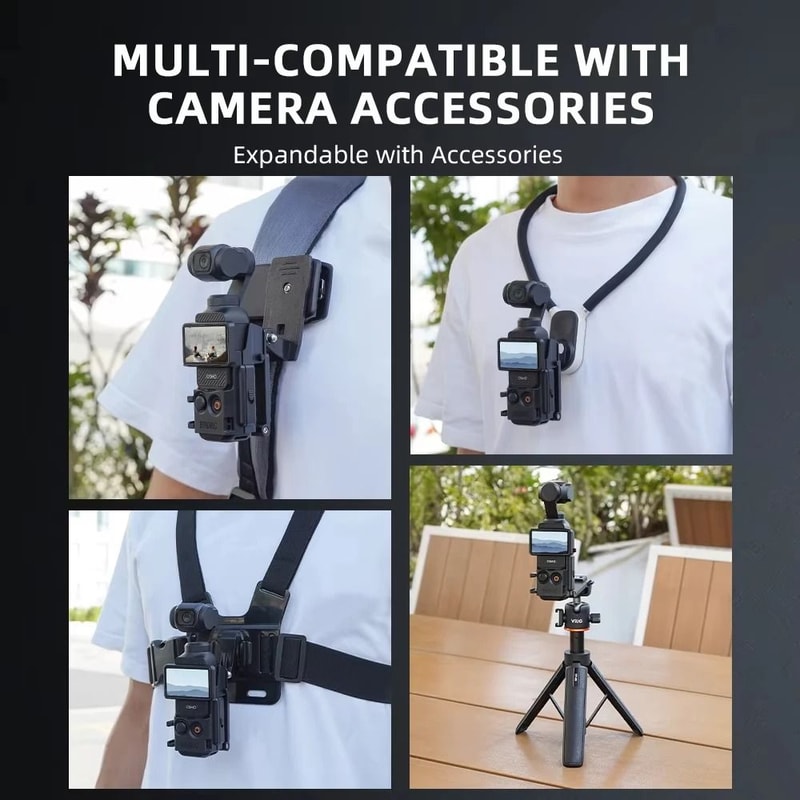 BRDRC Magnetic Mount For DJI Osmo Pocket 3 Quick Release Vlogging Adapter 2