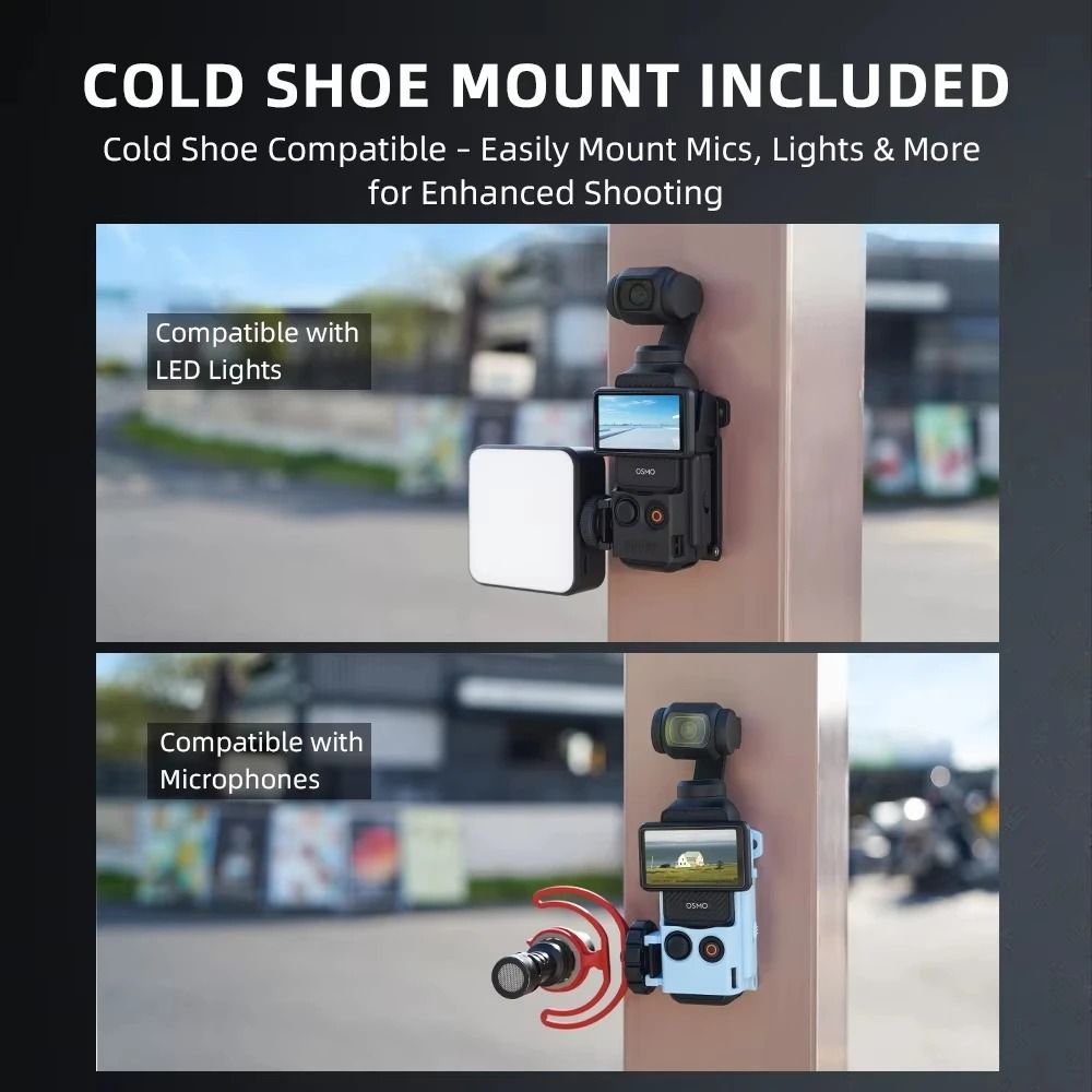 BRDRC Magnetic Mount For DJI Osmo Pocket 3 Quick Release Vlogging Adapter 3