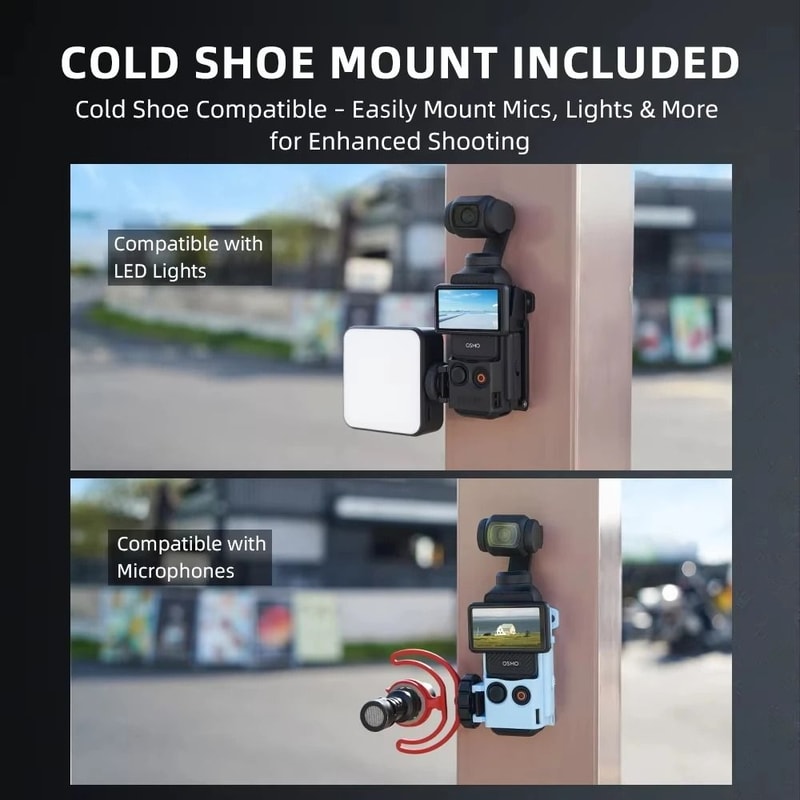 BRDRC Magnetic Mount For DJI Osmo Pocket 3 Quick Release Vlogging Adapter 3