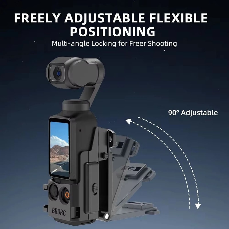 BRDRC Magnetic Mount For DJI Osmo Pocket 3 Quick Release Vlogging Adapter 5