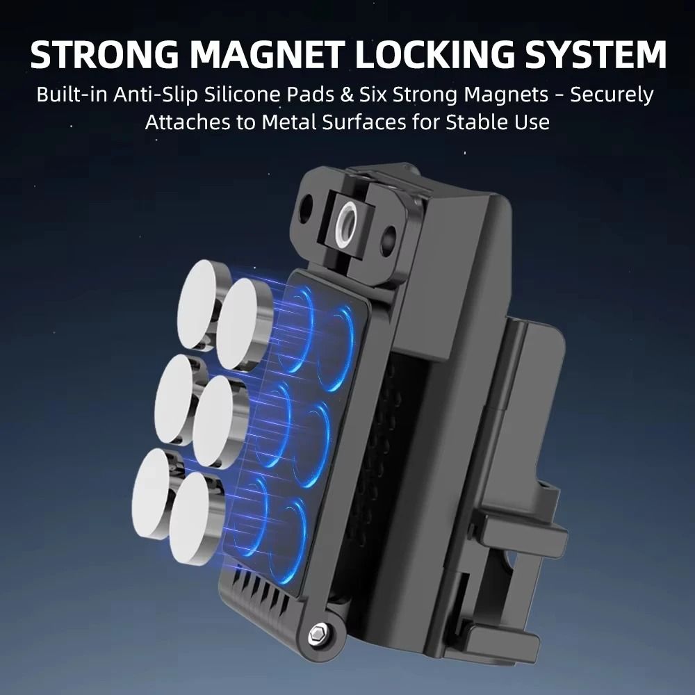 BRDRC Magnetic Mount For DJI Osmo Pocket 3 Quick Release Vlogging Adapter 6