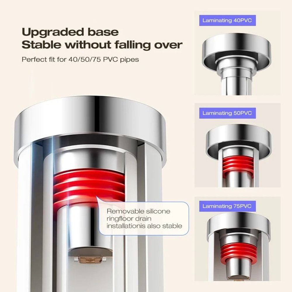 3Way Washing Machine Drain Connector With AntiOdor AntiOverflow Seal 5