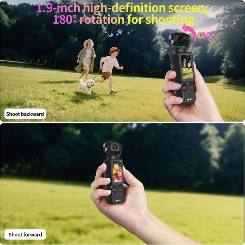 1080P WiFi Wearable Sports Camera For Motorcycle Travel Vlogging 3