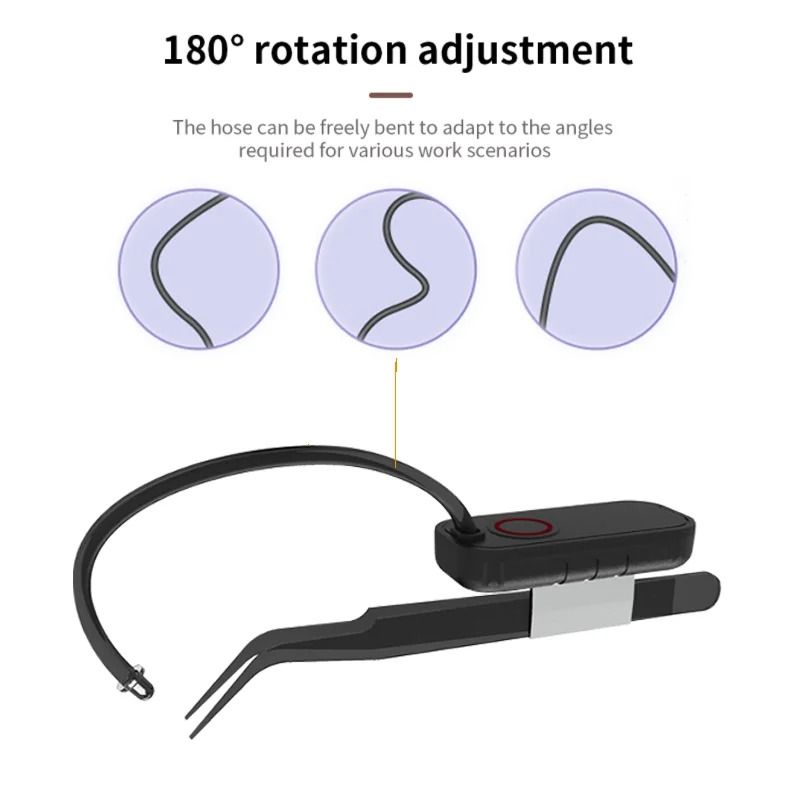 Rechargeable UV Lash Extension Lamp With Wireless Tweezer Light 4
