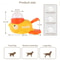 Yellow Duck Interactive Dog Treat Dispenser Puzzle Toy For Slow Feeding Training 5
