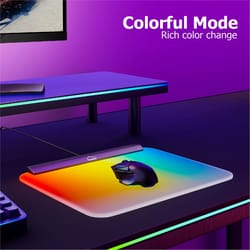 smart rgb led mouse pad with ambient backlight & screen color sync