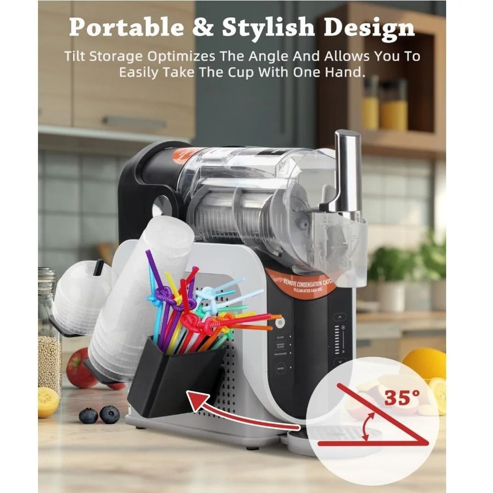 3in1 Cup Organizer For Ninja Slushie Machine Milk Tea Shop Counter 0