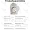 Electric Air Compression Hand Massager Gloves For Wrist Finger Relief 6