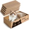 2in1 Cardboard Cat Scratcher Bed Lounge For Indoor Cats 0
