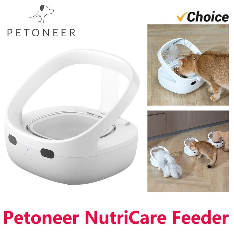 Petoneer NutriCare RFID Smart Pet Feeder For MultiPet Households 1