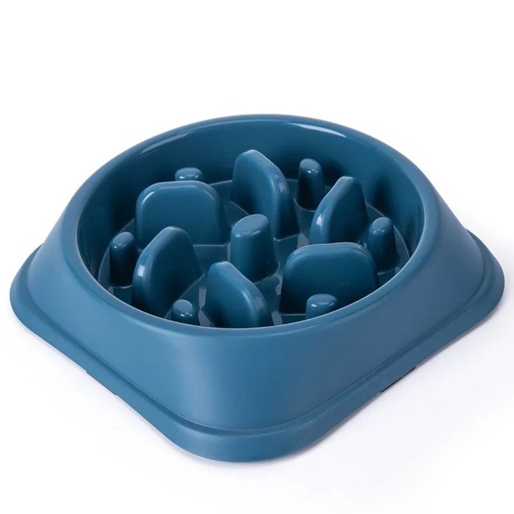 Slow Feed NonSlip Puzzle Dog Bowl For Healthy Eating 11