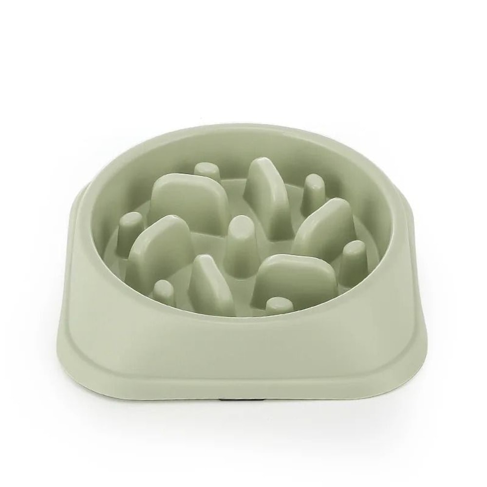 Slow Feed NonSlip Puzzle Dog Bowl For Healthy Eating 8