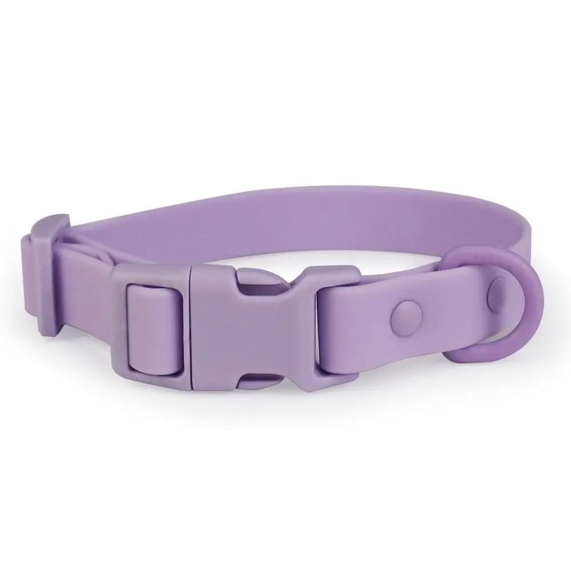 Waterproof Adjustable Elastic Pet Collar With Safety Buckle For Dogs Cats 5