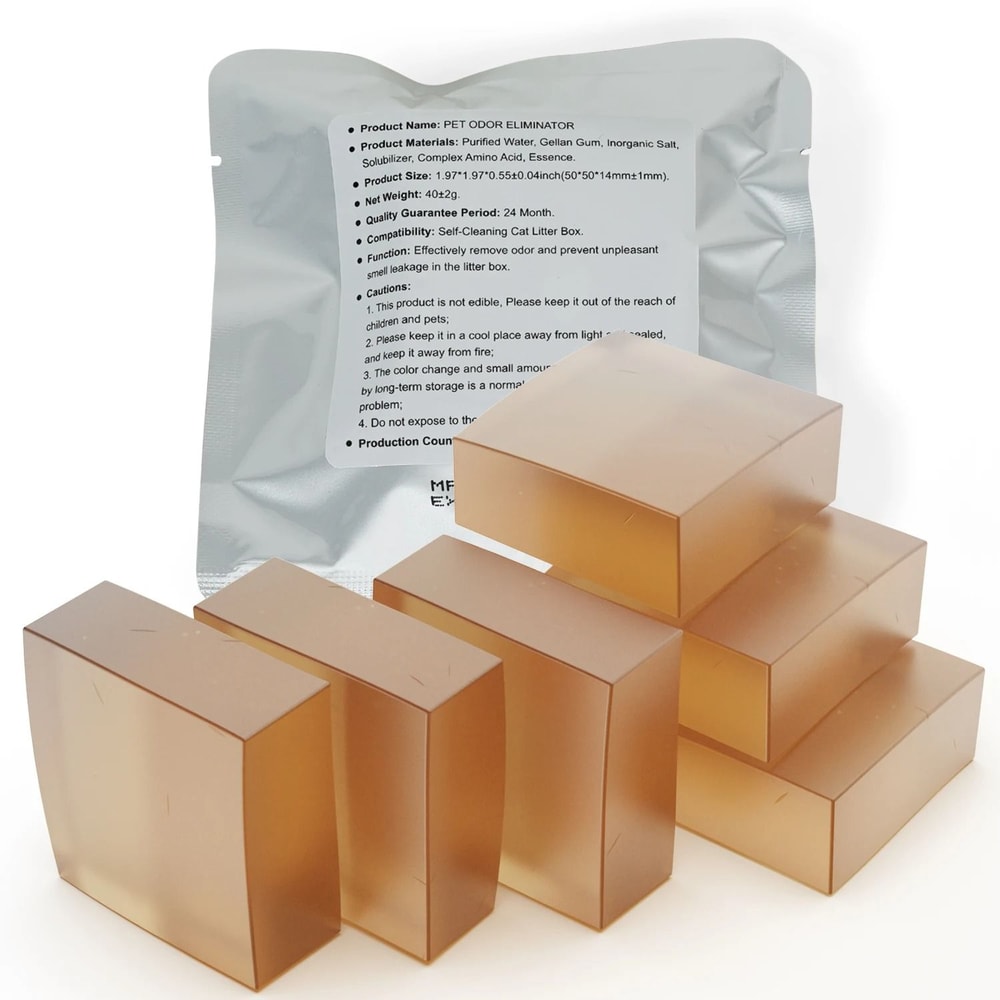 N50 Cat Litter Deodorizer Blocks For LongLasting Litter Box Odor Control 0