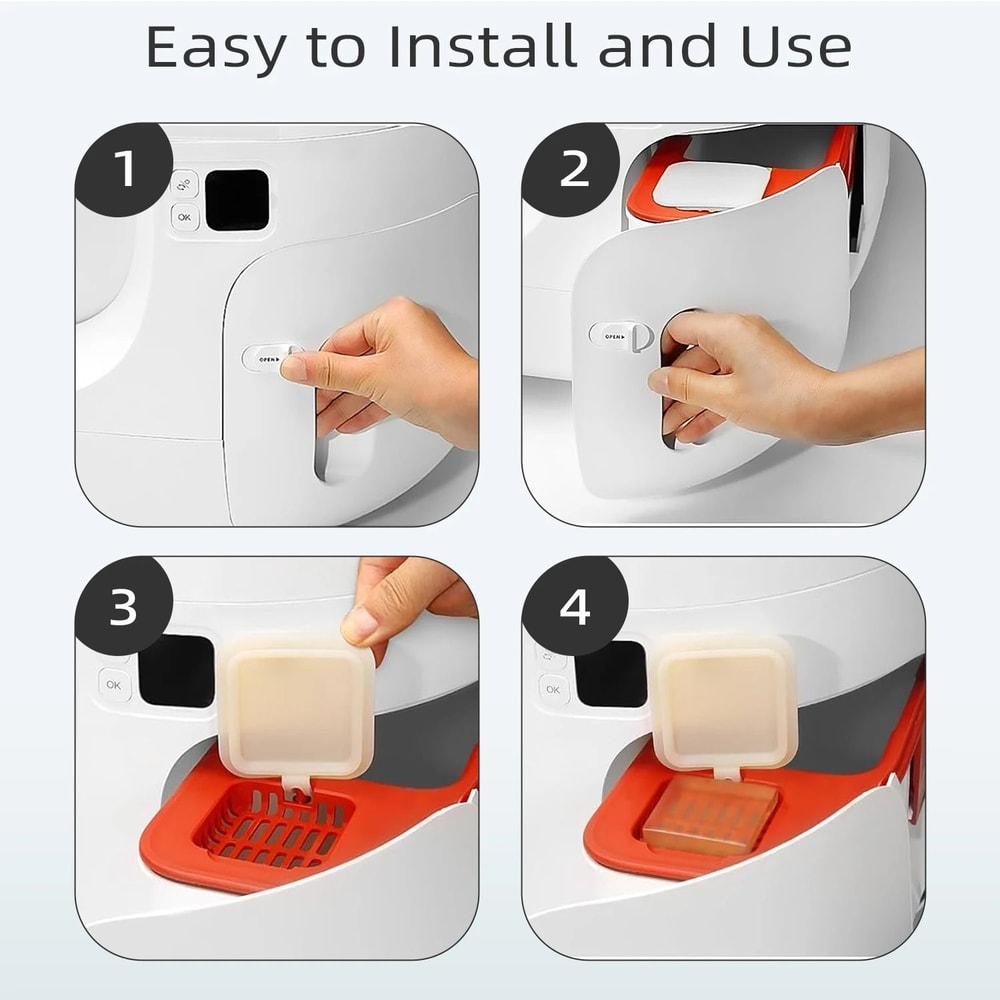 N50 Cat Litter Deodorizer Blocks For LongLasting Litter Box Odor Control 5