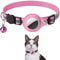 Reflective AirTag Cat Collar With Breakaway Safety Buckle Waterproof Holder 12