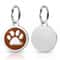 Personalized Glitter Paw Print Pet ID Tag 6
