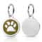 Personalized Glitter Paw Print Pet ID Tag 7