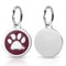 Personalized Glitter Paw Print Pet ID Tag 12