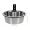 Wall Mounted Stainless Steel Pet Feeding Bowl Elevated Dog Cat Food Water Feeder 7