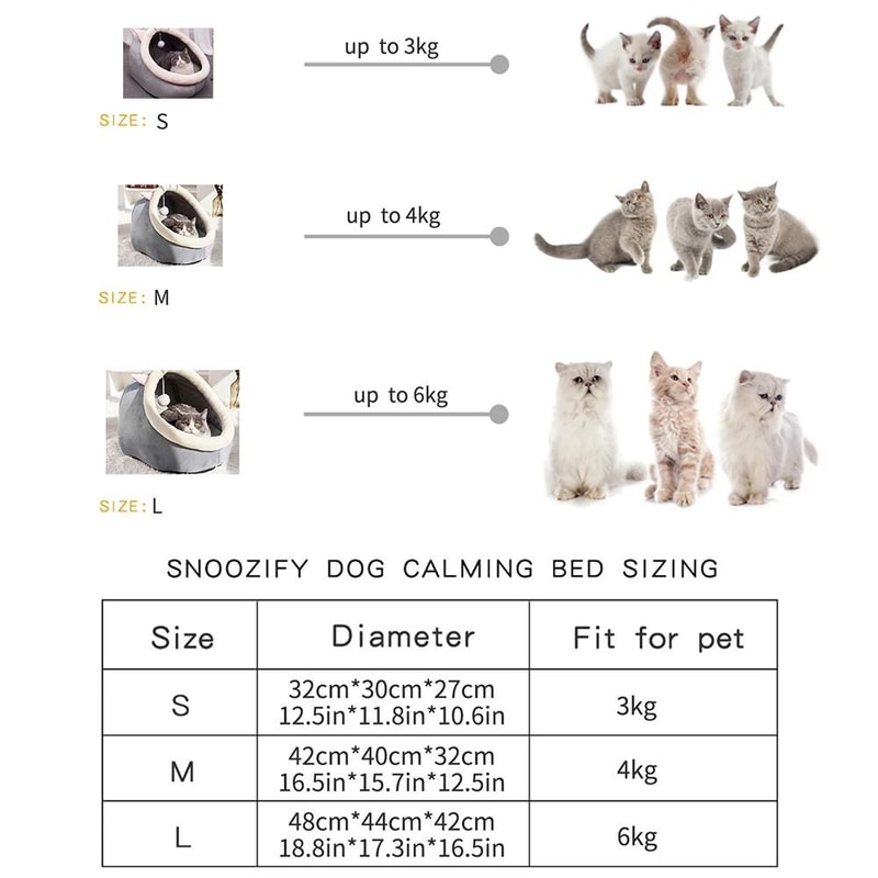 SnuggleShell SemiClosed Warm Cat Nest Bed For Indoor Cats 5