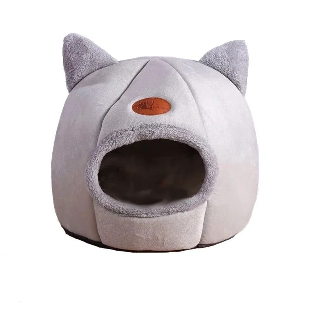 DreamDen Deep Sleep Winter Cat Cave Bed 5