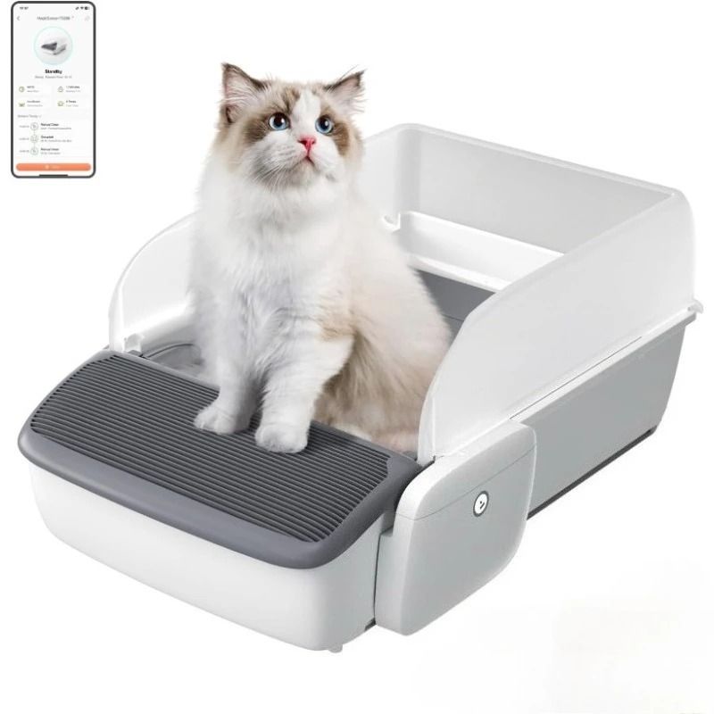 PureScoop Smart SelfCleaning Cat Litter Box With App Control 7