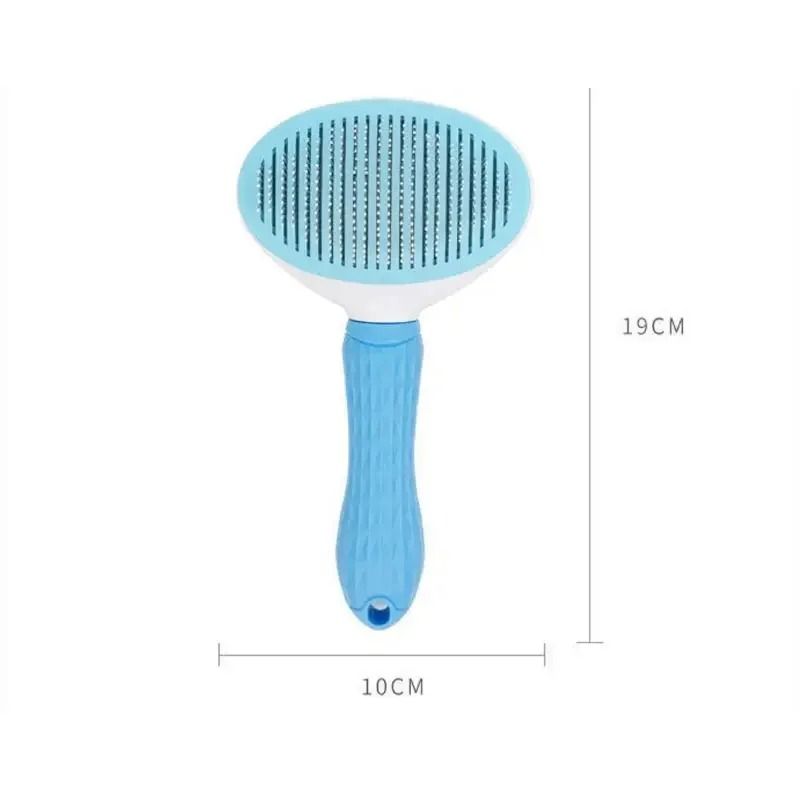 Self Cleaning Pet Grooming Comb For Cats And Dogs Hair Removal Brush 5