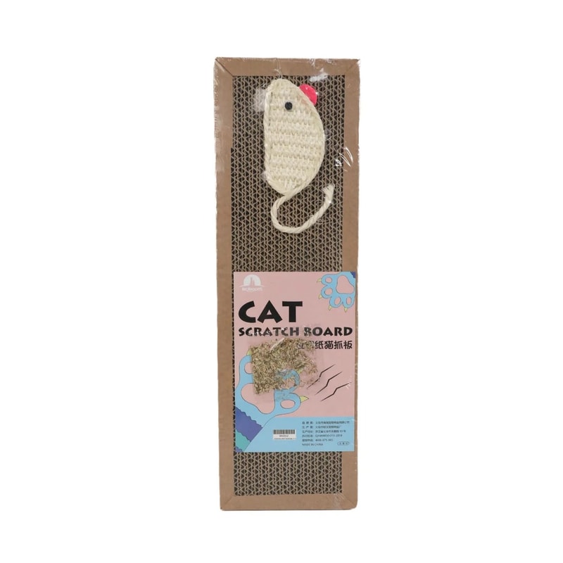 Oval Corrugated Cat Scratching Board Lounger For Furniture Protection 6