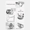Elevated 15 Tilted Stainless Steel Cat Bowl For Comfortable Feeding 3