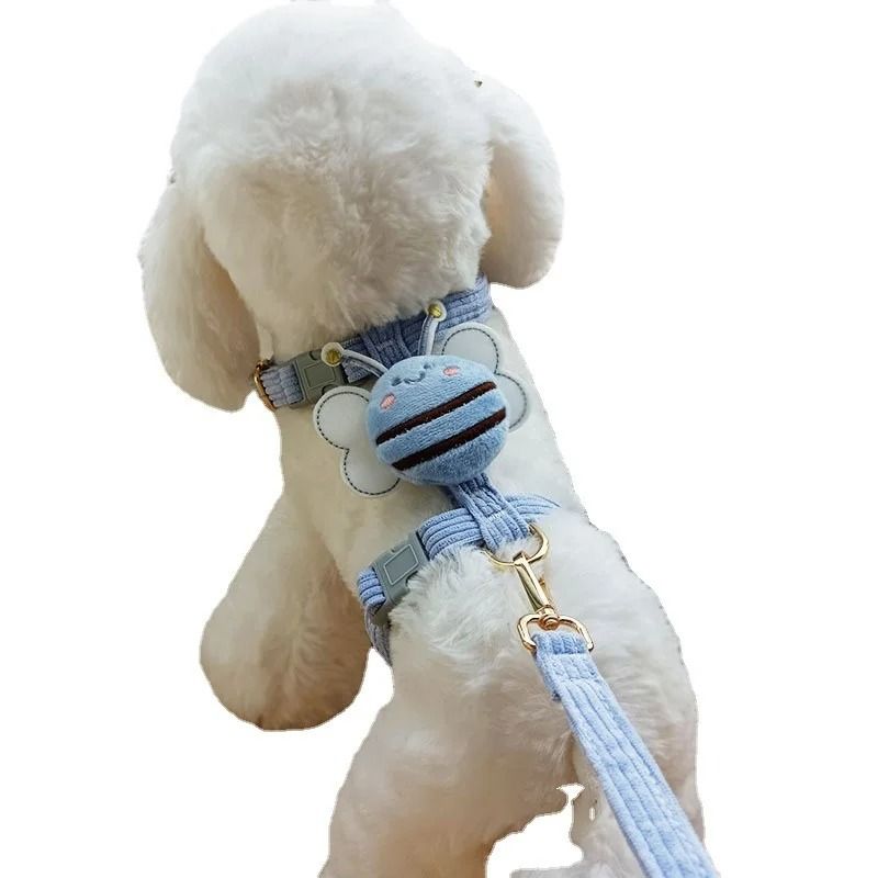 Adjustable NoPull Cat Small Dog Harness Leash Set 6