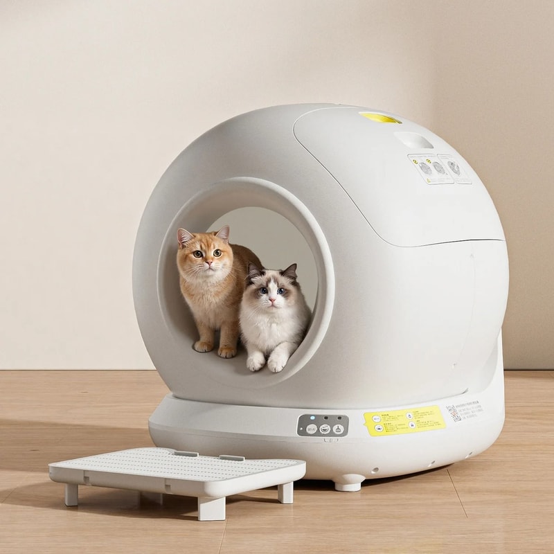 78L Smart SelfCleaning Cat Litter Box With App Control 1