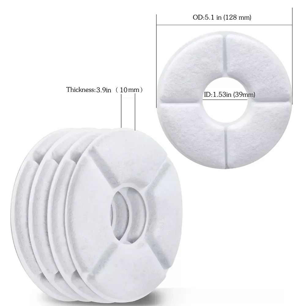 12Pack Activated Carbon Replacement Filters For Cat Water Fountains 5
