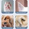 LED Pet Paw Trimmer Grooming Clipper For Dogs Cats Waterproof Low Noise Shaver 3