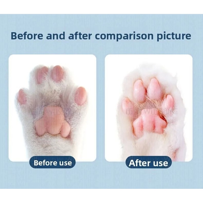LED Pet Paw Trimmer Grooming Clipper For Dogs Cats Waterproof Low Noise Shaver 4