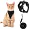 Escape Proof Adjustable Cat Harness Leash Vest For Safe Outdoor Walking 3