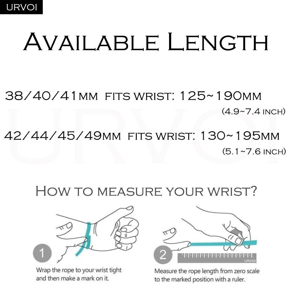 URVOI Ocean Sport Band For Apple Watch Ultra Series 611 49mm46mm 4