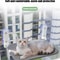 Foldable Cat Window Hammock Plush Mesh Suction Cup Perch For Indoor Cats 3