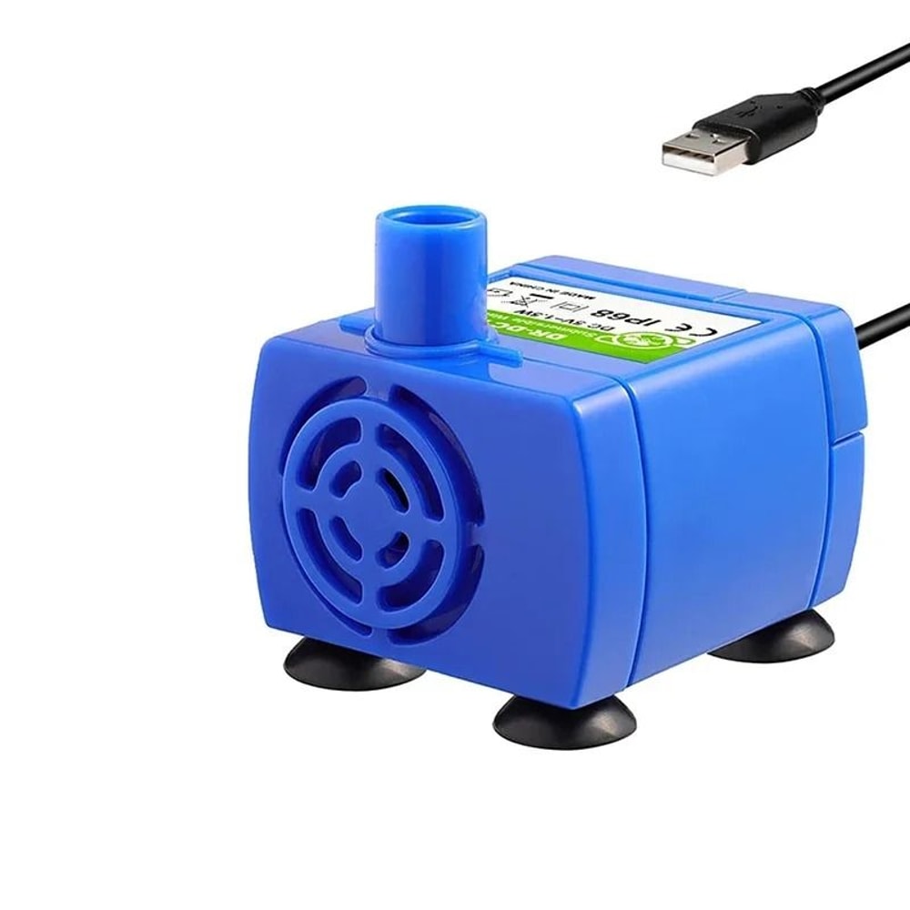 USB Pet Fountain Replacement Pump For Cat Dog Water Dispensers 10