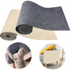 self adhesive cat scratch sofa protector mat diy climbing & scratching carpet for cats